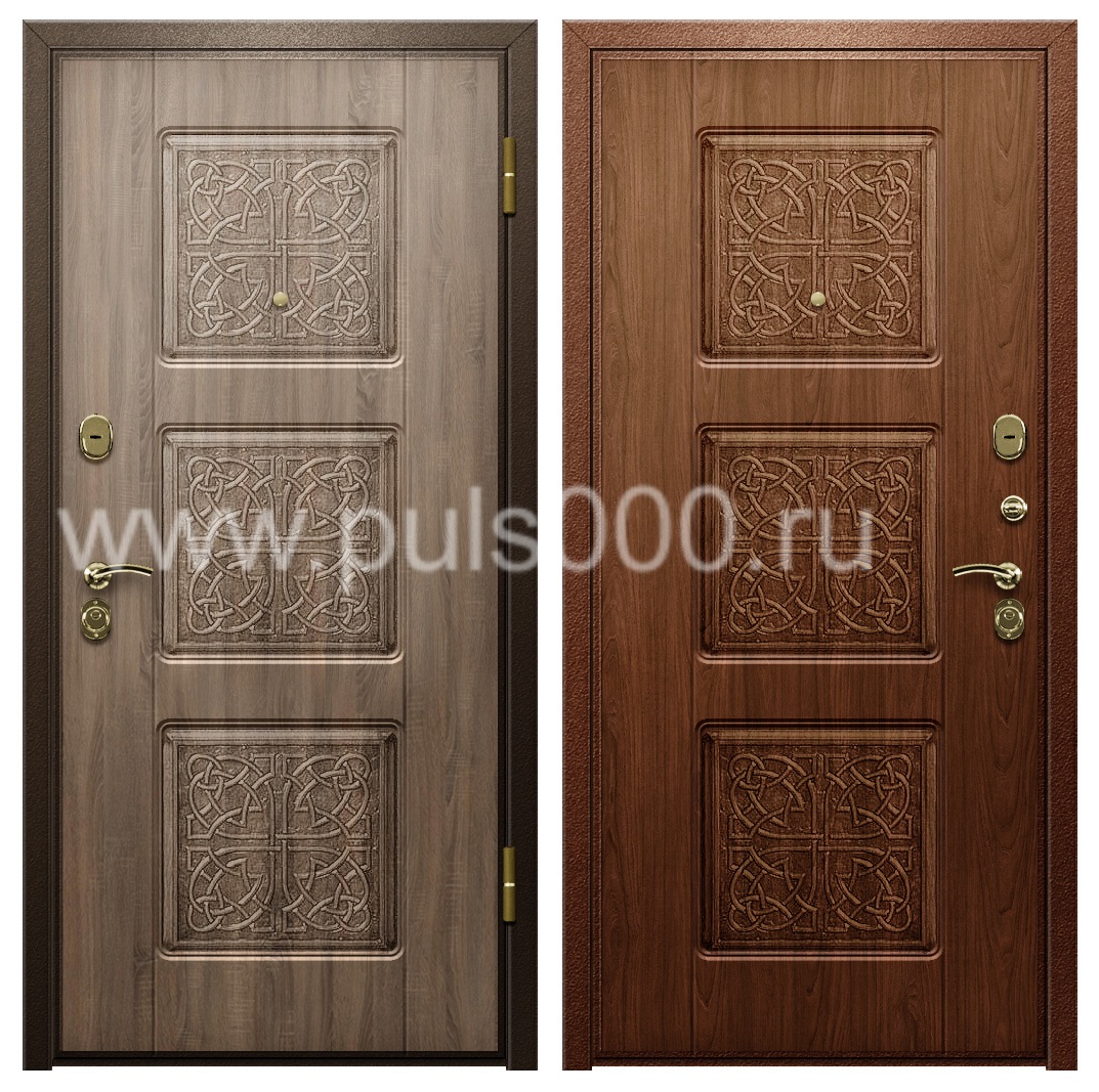 Металлическая дверь с терморазрывом утепленная в частный дом TER 23, цена 42 900  руб.